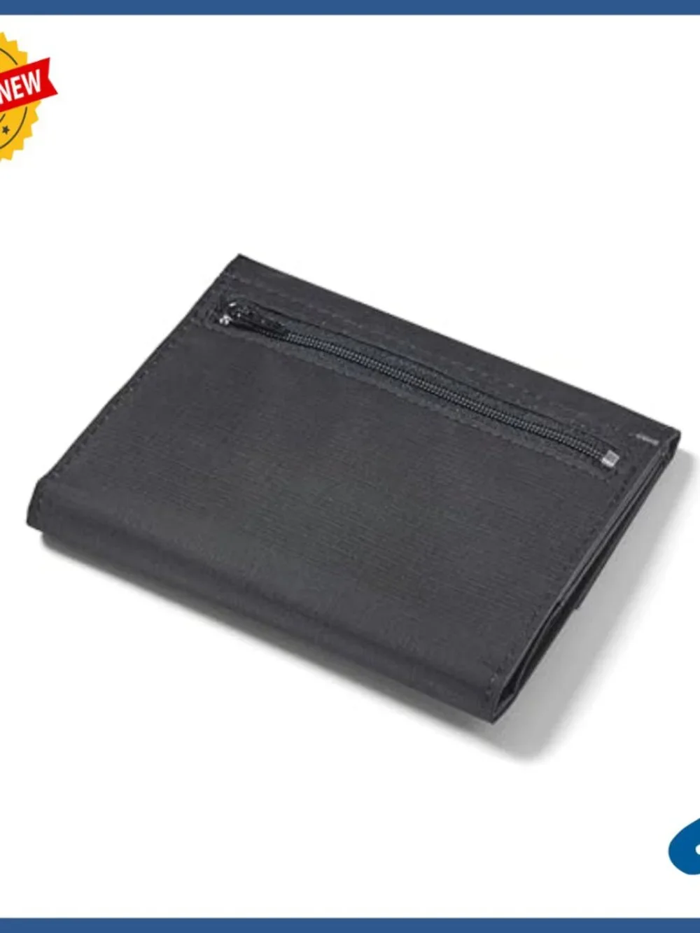 Slim RFID Blocking Trifold Wallet Holds 24+ Cards Bills Coins Water Resistant